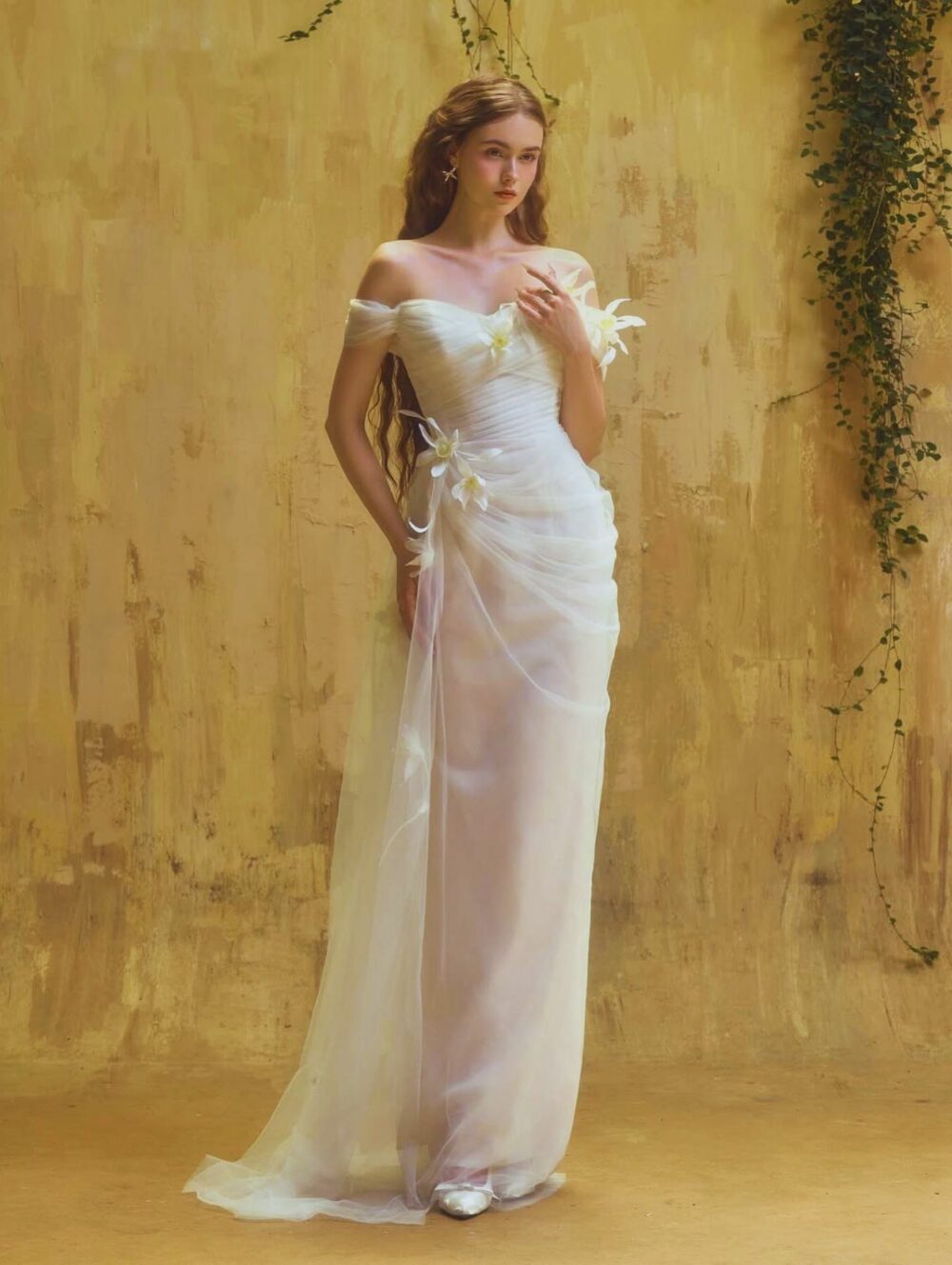Lily Veil Gown