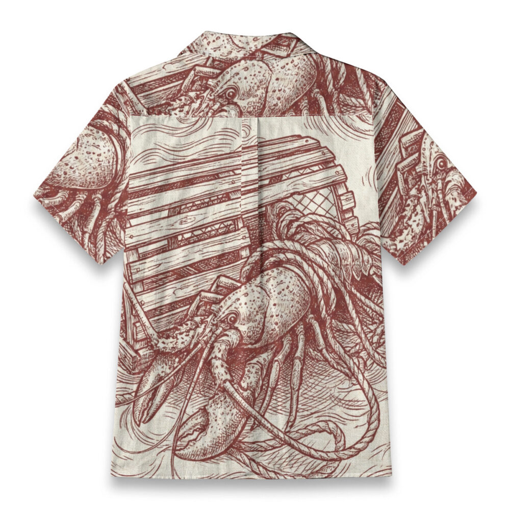 Claws Up in the Harbor Summer Shirt – Back View