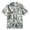 Anchor Down With the Inkiest Squid Aloha Shirt