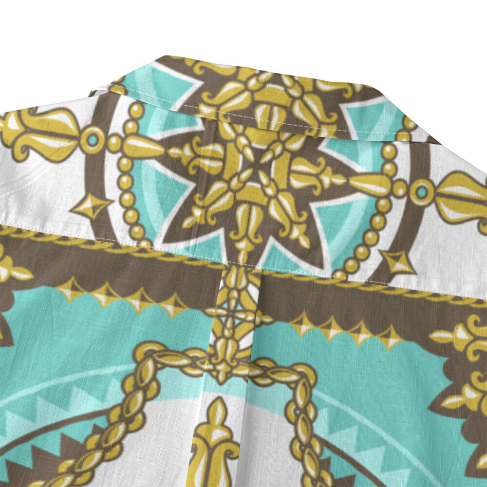 Anchor Hold Under Inky Seas Tropical Shirt product image, view 4
