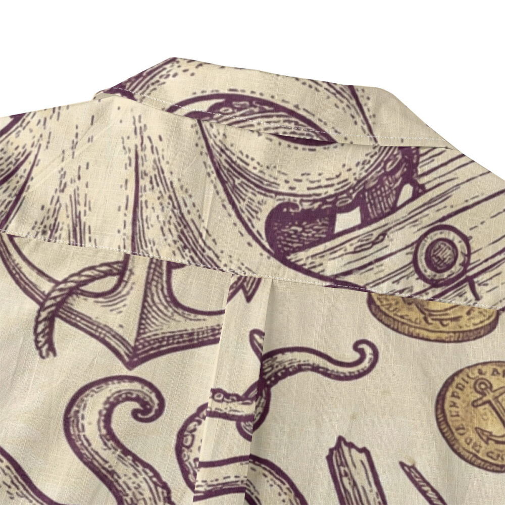 Tentacles Down in the Shipwreck Resort Shirt product image, view 4