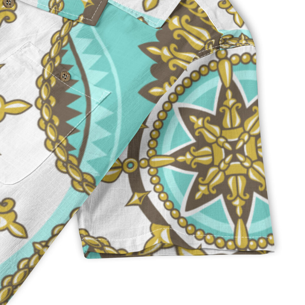 Anchor Hold Under Inky Seas Tropical Shirt product image, view 5