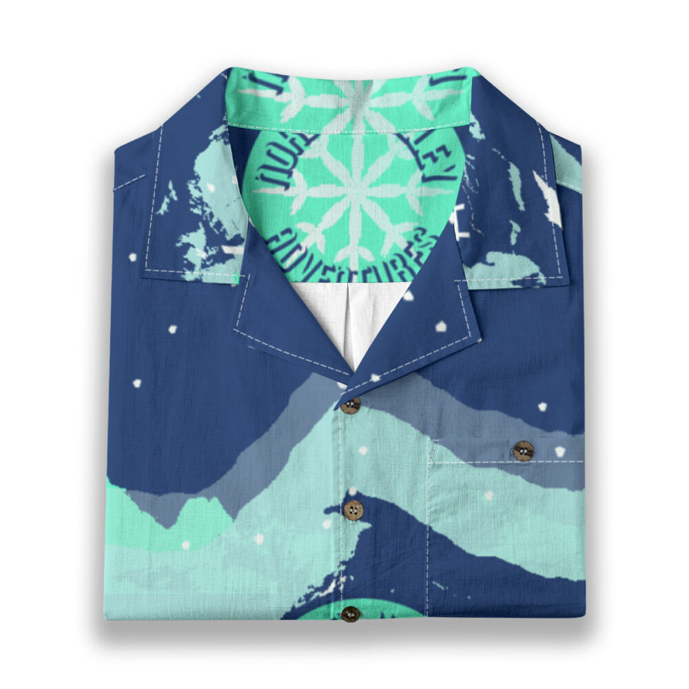 Beautiful Game Through the Petal Storm Beach Shirt product image, view 6