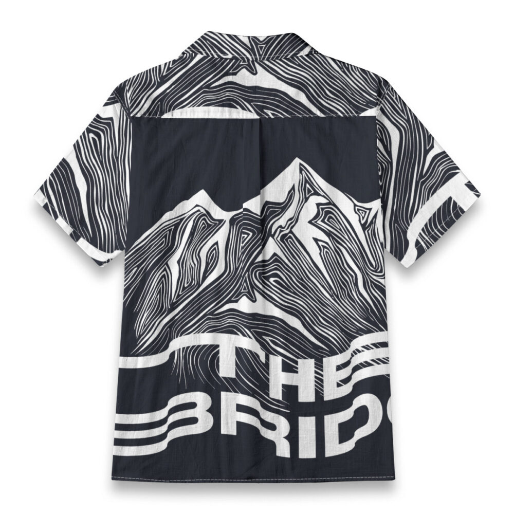 Night Blooms and Dark Wing Energy Tropical Shirt product image, view 2