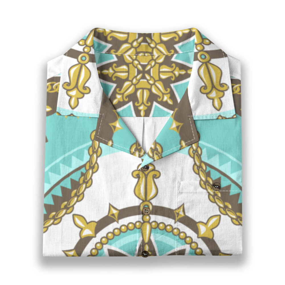 Anchor Hold Under Inky Seas Tropical Shirt product image, view 6