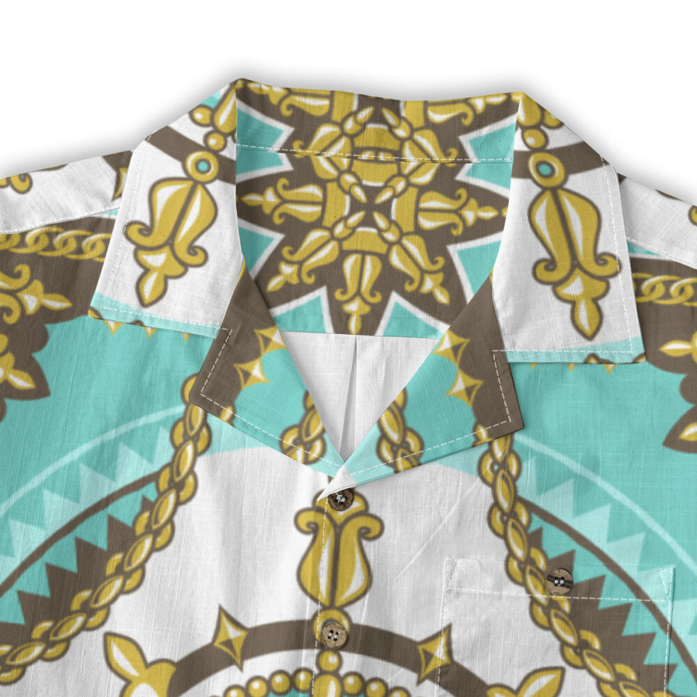 Anchor Hold Under Inky Seas Tropical Shirt product image, view 3