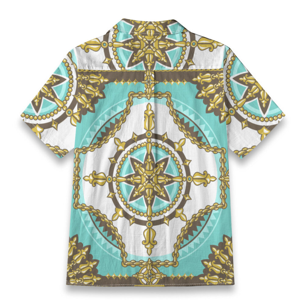 Anchor Hold Under Inky Seas Tropical Shirt product image, view 2