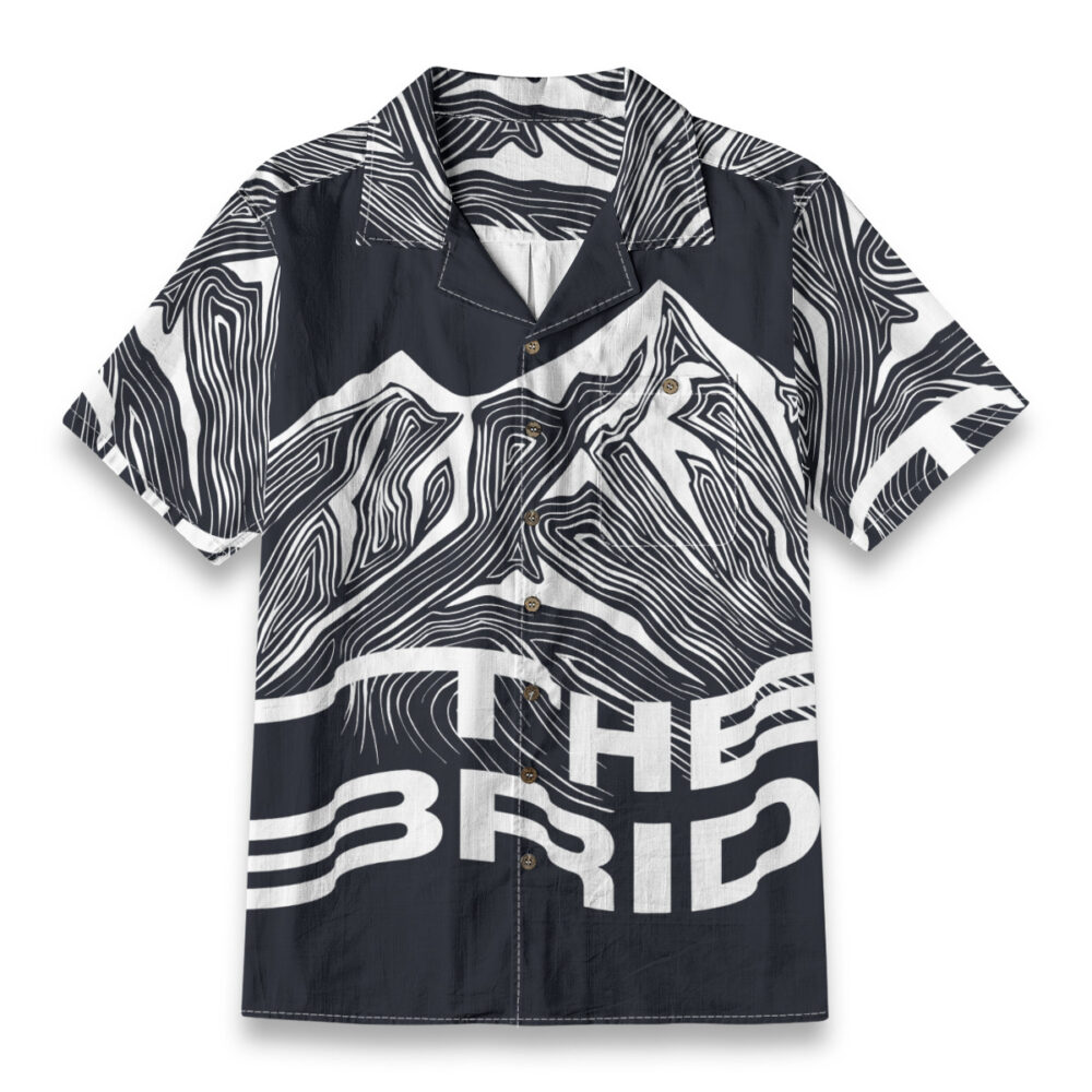 Night Blooms and Dark Wing Energy Tropical Shirt product image, view 1