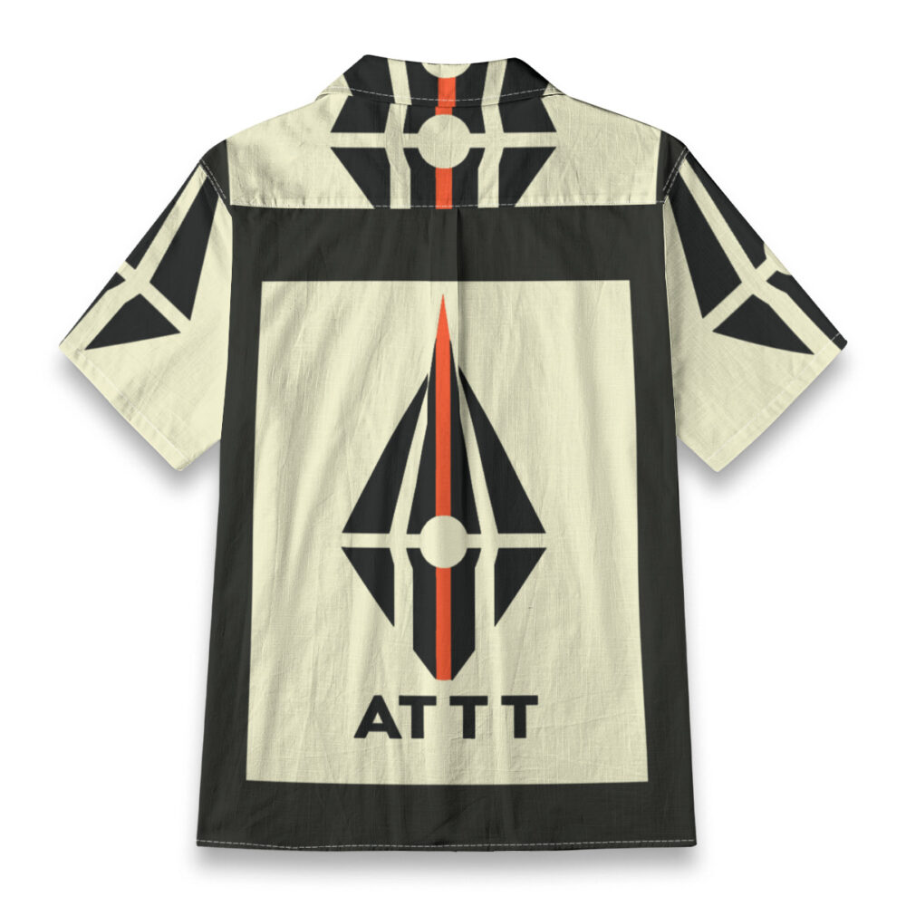 Little Red Joy in the Garden Aloha Shirt product image, view 2