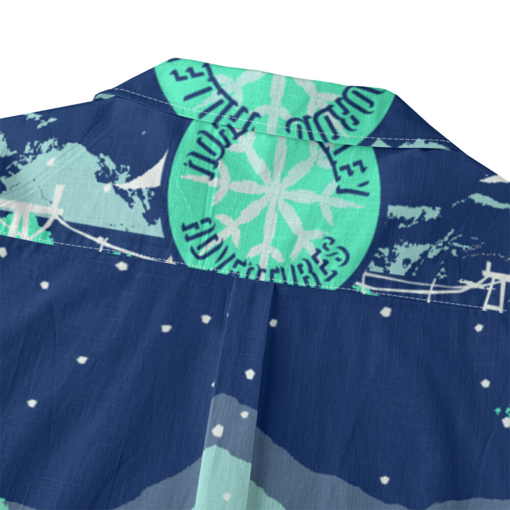 Beautiful Game Through the Petal Storm Beach Shirt product image, view 4